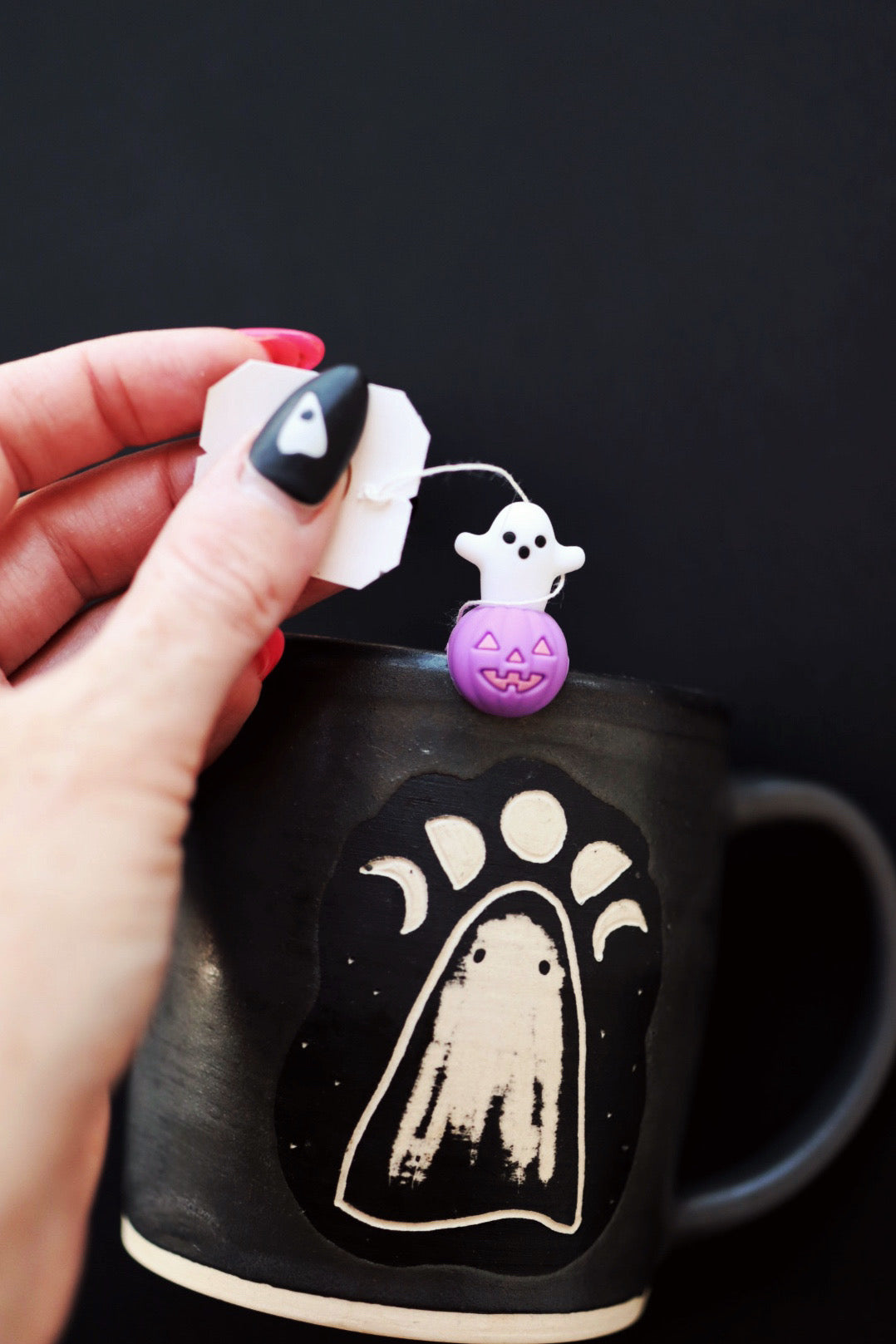 Ghost Tea Bag Holder