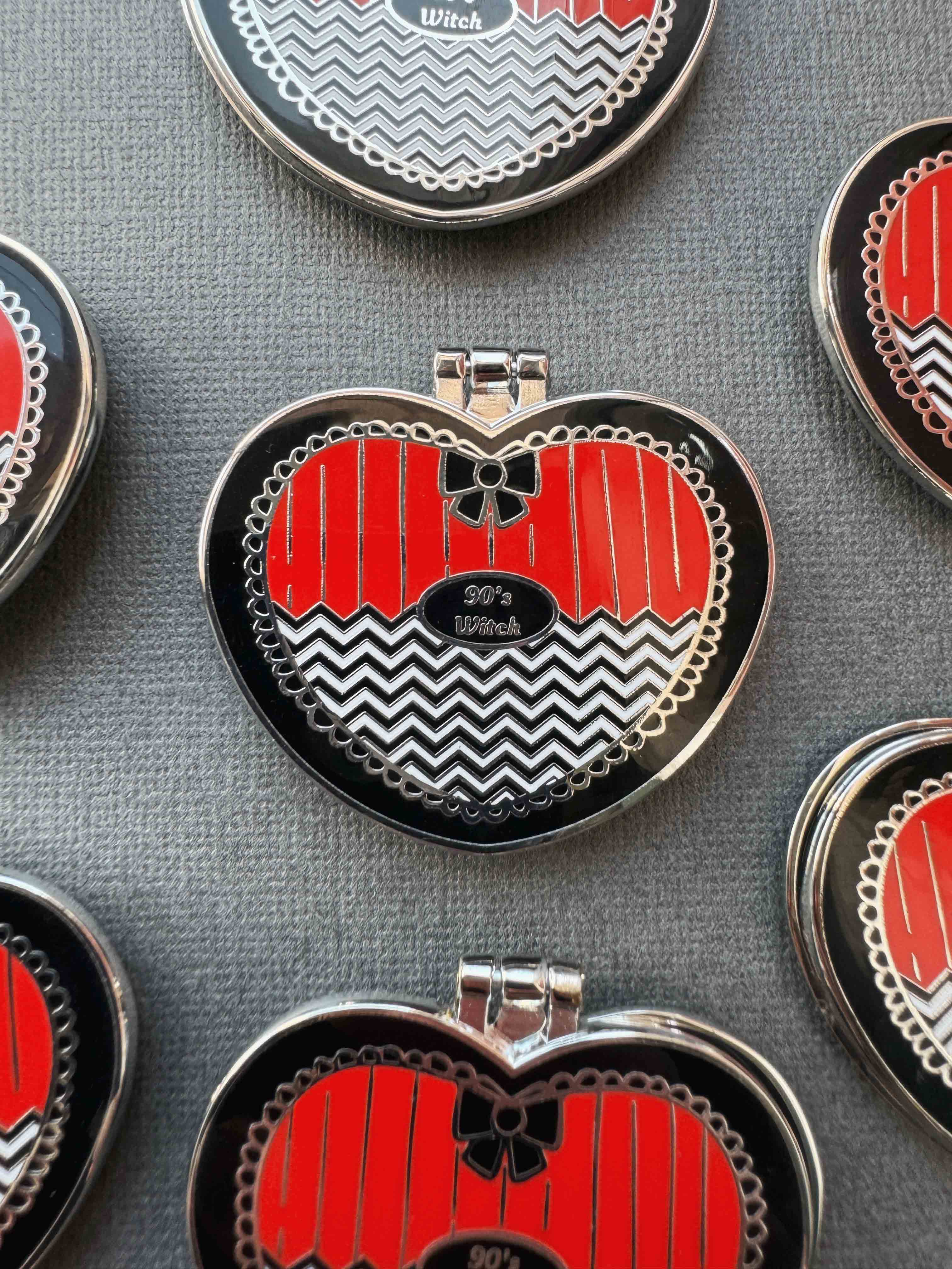 90's Witch Twin Peaks Pin – Lady Moon Co.®