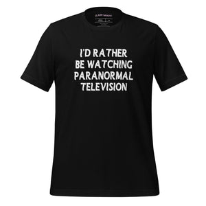 PARANORMAL TELEVISION TEE