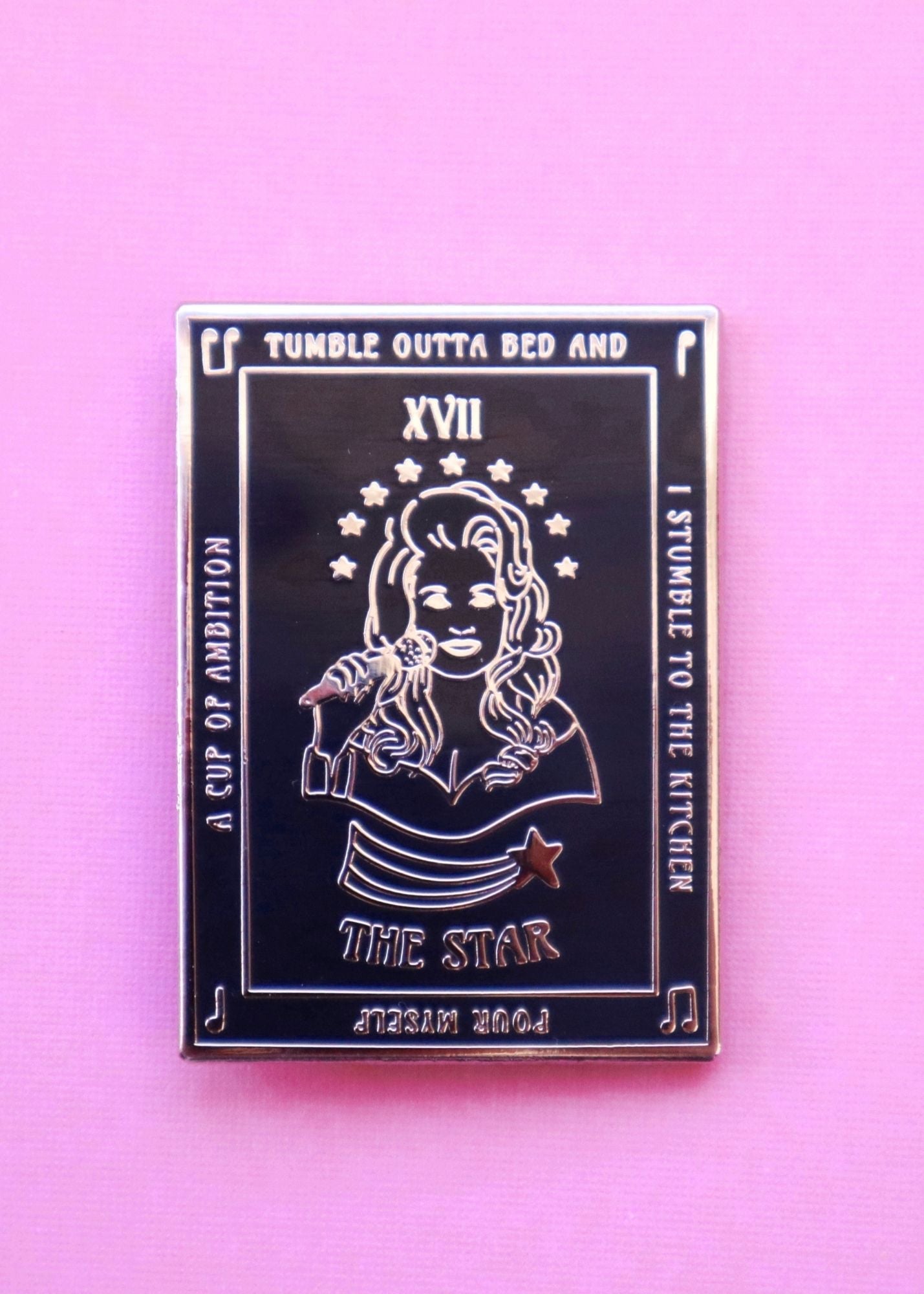 Dolly The Star Tarot Pin