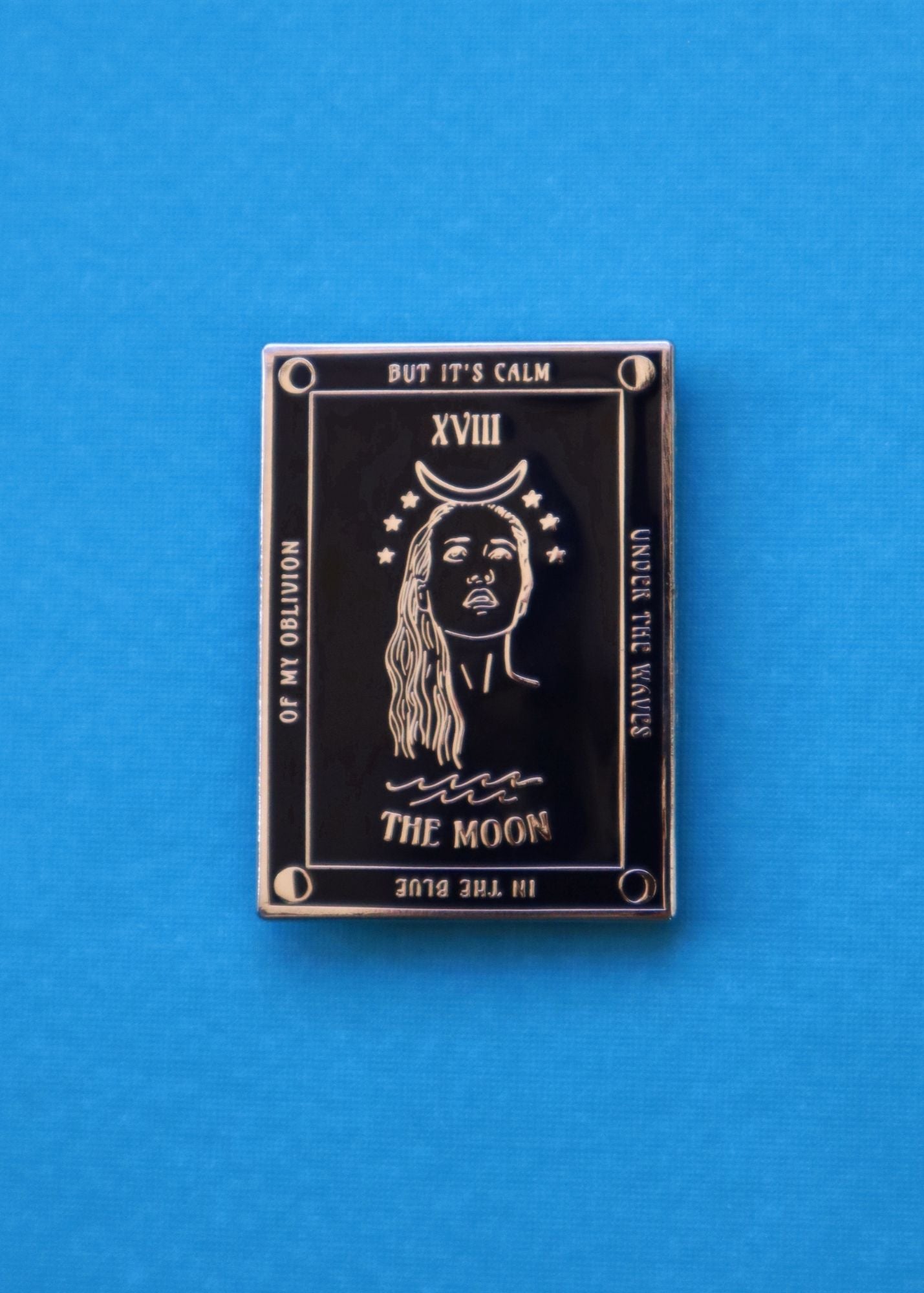 Fiona The Moon Tarot Pin
