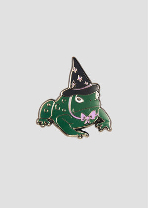Toad Witch Pin