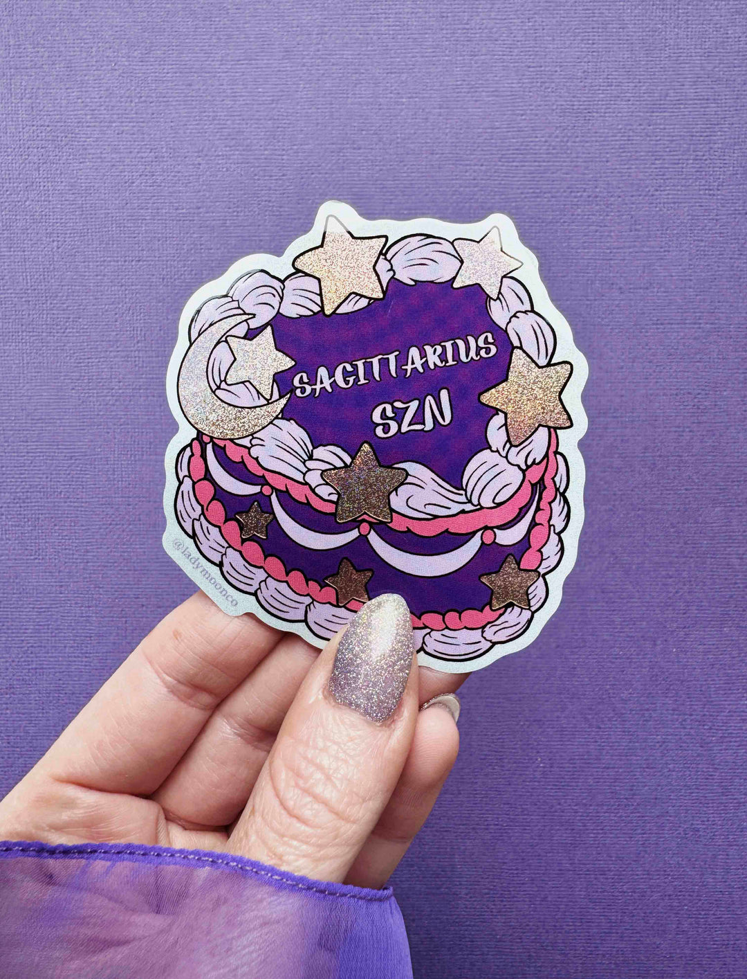 Zodiac Birthday Cake Stickers