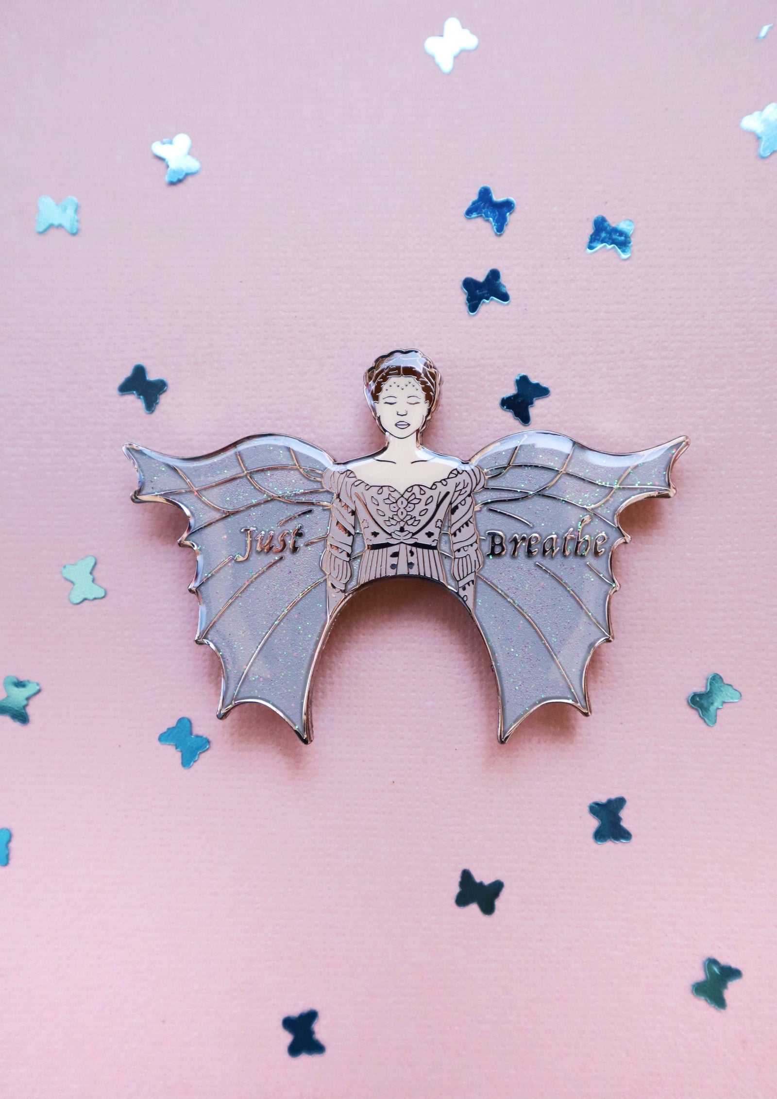 Just Breathe Brooch