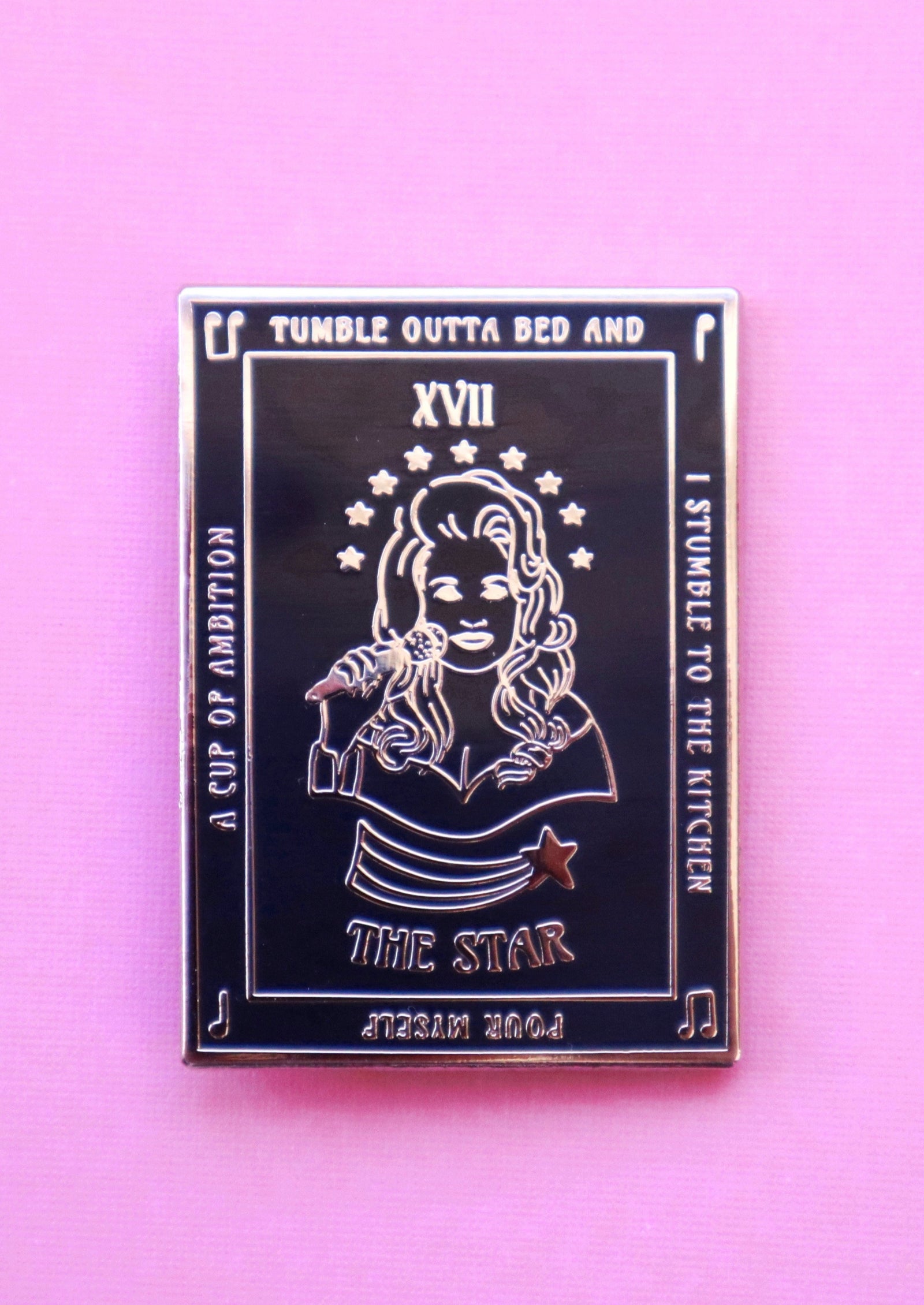 Dolly The Star Tarot Pin