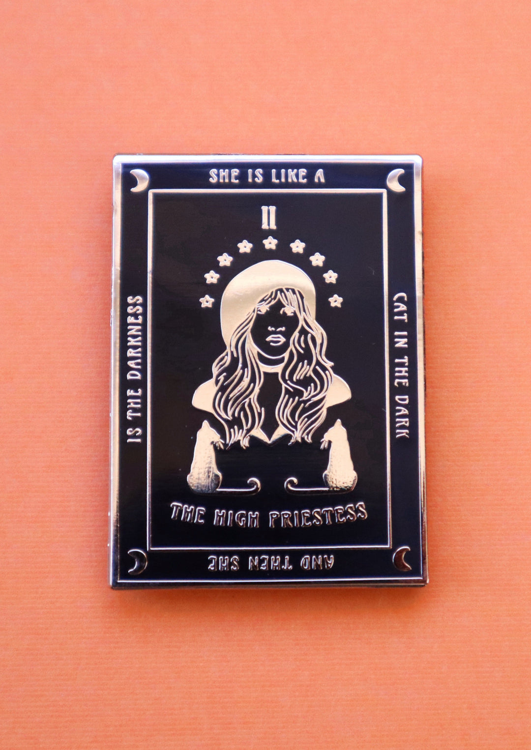 Stevie The High Priestess Tarot Pin