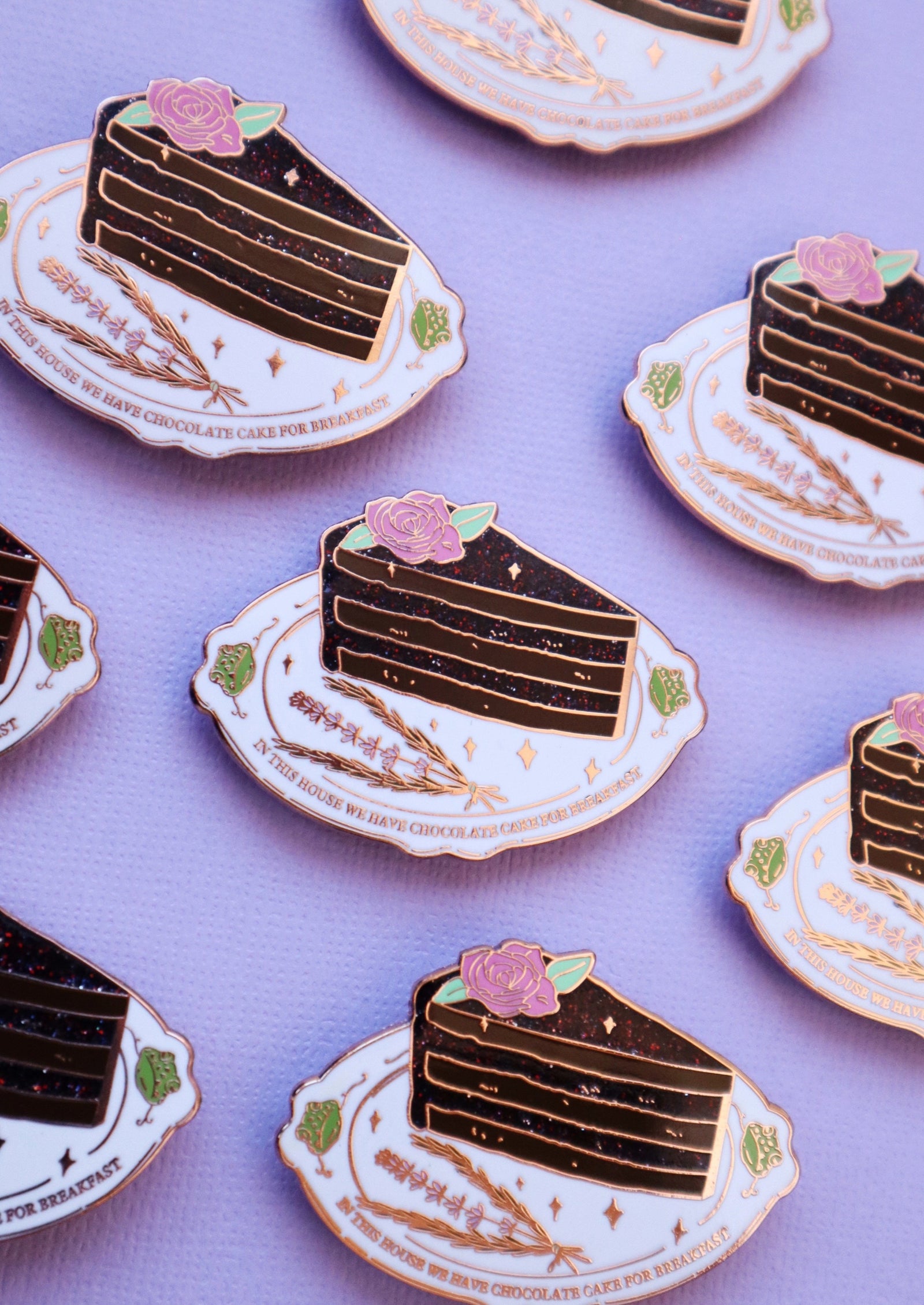 Chocolate Cake For Breakfast Pin