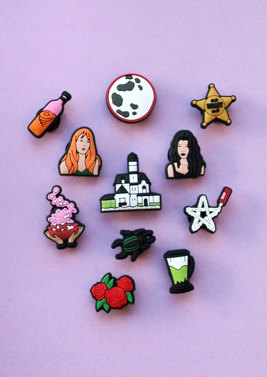 New Witchy Themed Shoe Charms for Your Crocs, Croc Compatible Potion Charms,  Spell Book Shoe Charms, Witch Vibe Charms 
