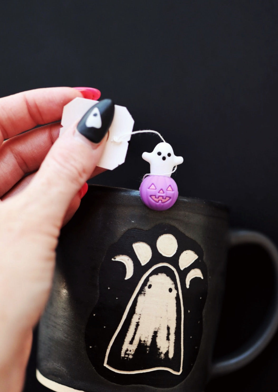 Ghost Tea Bag Holder