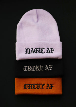 WITCHY AF BEANIE (Ginger)