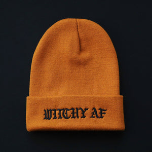 WITCHY AF BEANIE (Ginger)