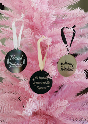 YULE TREE WITCHMAS ORNAMENTS