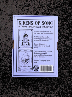 SIRENS OF SONG TAROT DECK (LAVENDER)